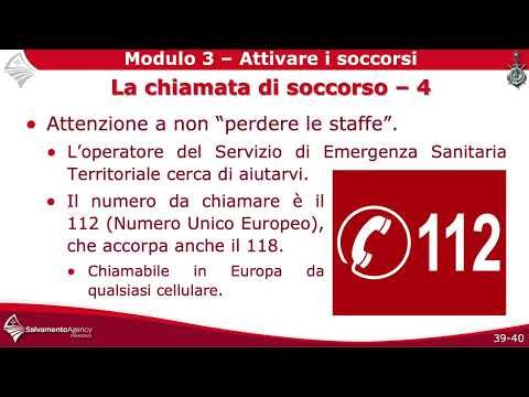 immagine di anteprima del video: Modulo 3 - Attivare i soccorsi